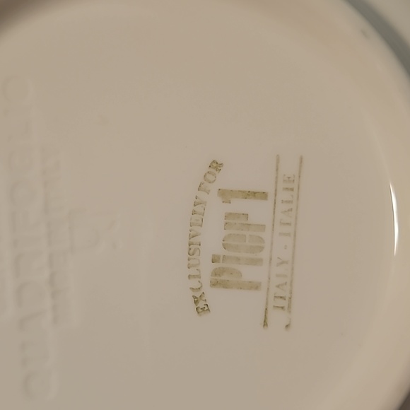 Verseilles Quadrifoglio for Pier 1 Salad/Pasta Bowls set of 2 - Picture 4 of 6